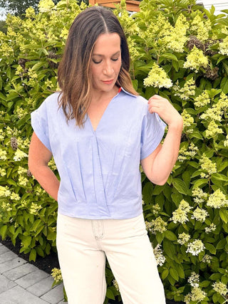 The Blair Polo Top - Dear GigiBlueS