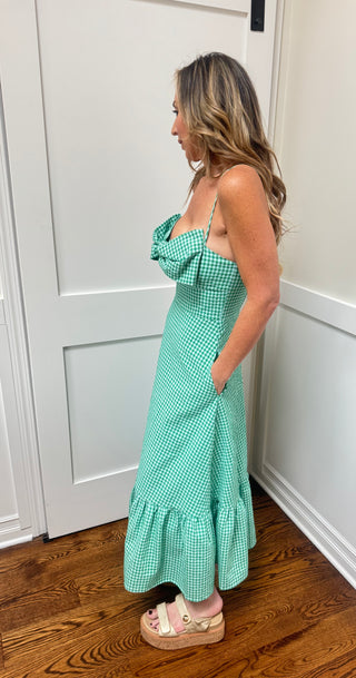 The Savannah Bow Midi Dress