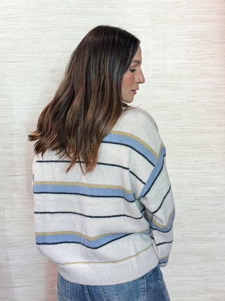 Ellis Striped Sweater - Dear GigiS
