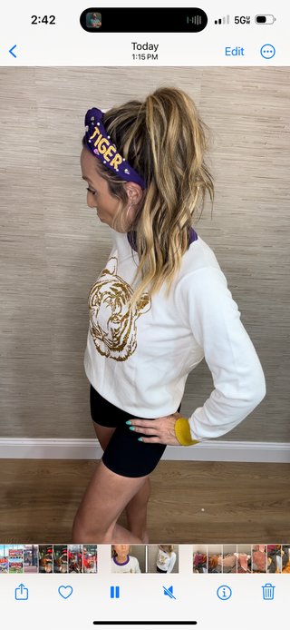 Geaux Tigers Headband