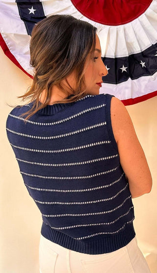 Anchor Sweater Tank - Dear GigiS