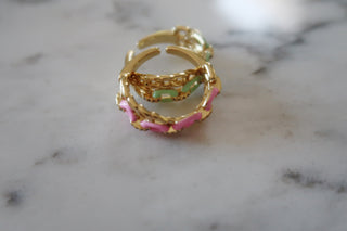 Enamel Chain Ring