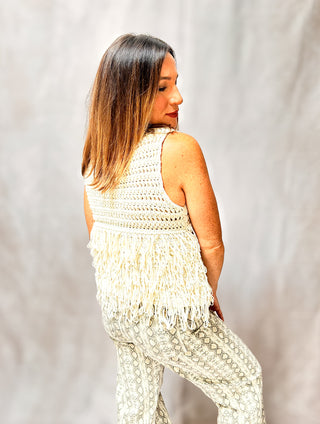 Montauk Sweater Vest – Off White