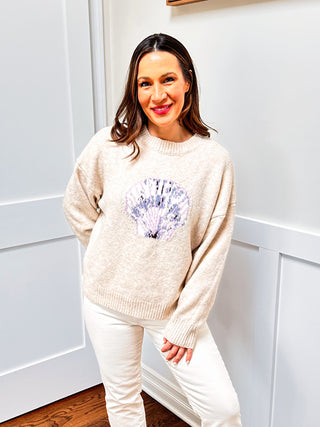 Seashell Whisper Sweater
