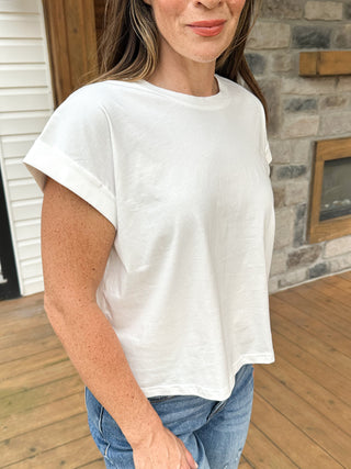 The Everyday Luxe Tee – OFF White