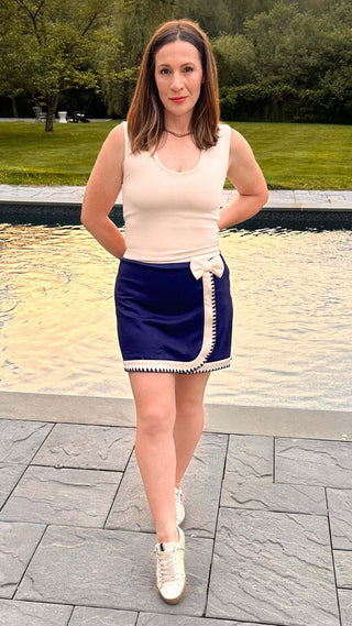 The Willa – Ribbed Modal Camisole with Built - In Bra - Dear GigiSmallNatural