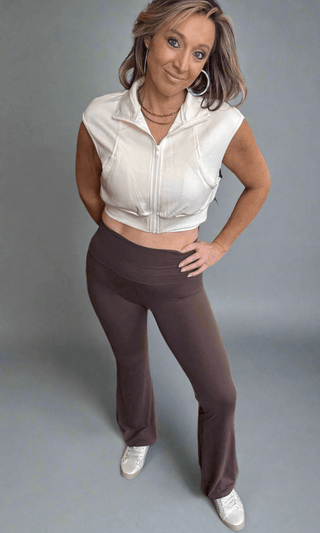 Zip Up Cap Sleeve - Dear GigiS