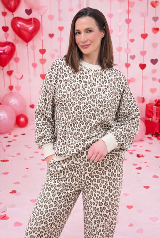 Leopard Lounge Set