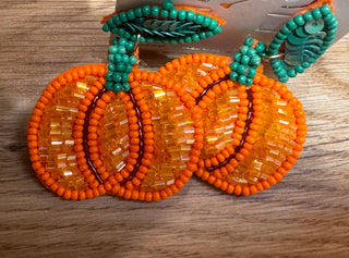 Pumpkin Seed Earrings