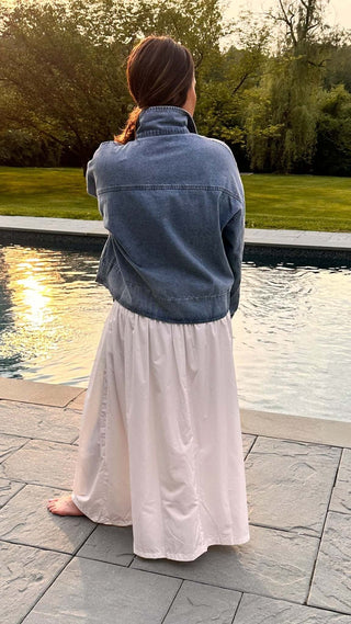 Drew Denim Jacket Top - Dear GigidenimSmall