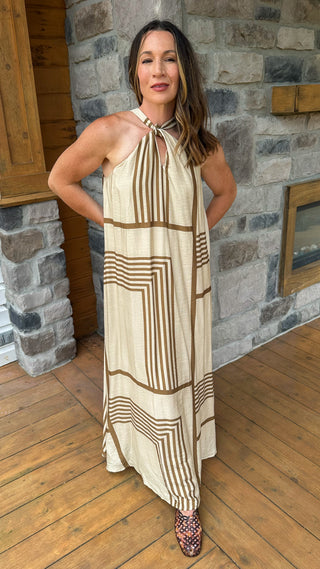 Santorini Sands Maxi Dress