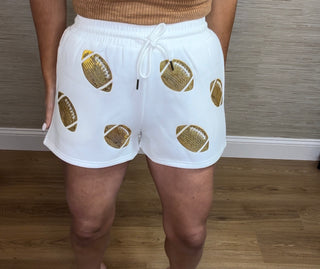 Glitter Football Shorts