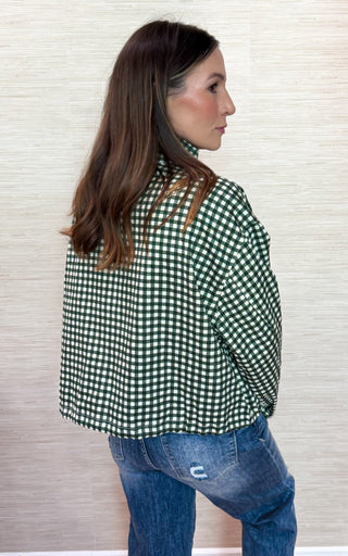The Aspen Gingham Jacket - Dear GigiS
