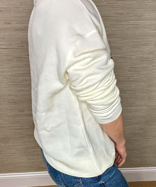 Cool Moms Club Graphic Sweatshirt - Dear GigiSmallivory