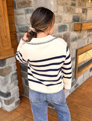 Nautical Striped Sweater
