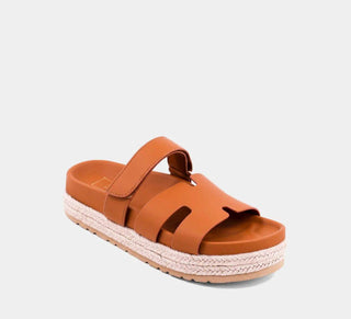 Izzy Camel Platform Sandal - Dear GigiCamel6