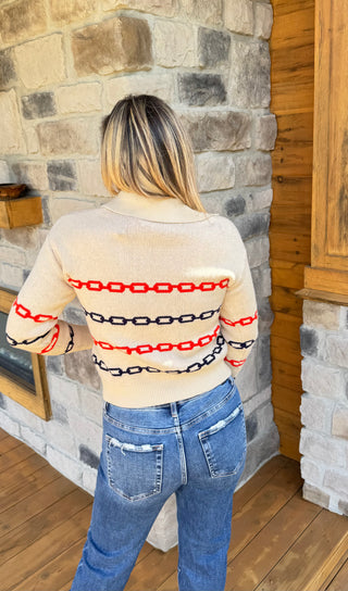 Chainlink Cozy Sweater
