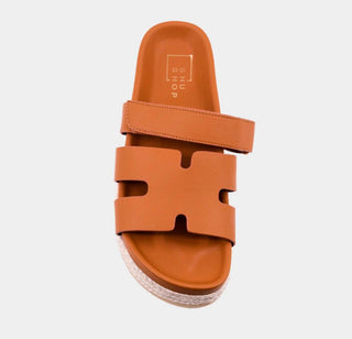 Izzy Camel Platform Sandal - Dear GigiCamel6