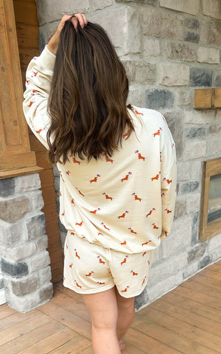 Stars & Paws Sweatshirt Set