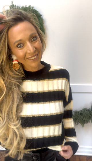 The Riviera Stripe Sweater