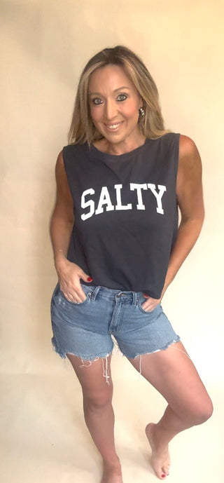 Salty Graphic Tank - Dear GigiS