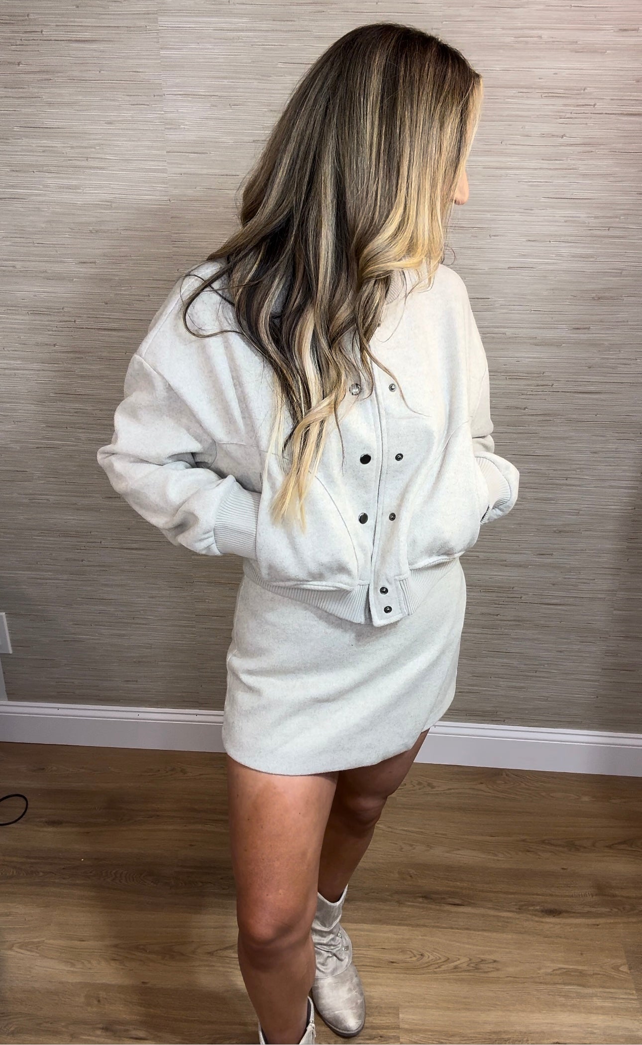 Bomber Skort Set