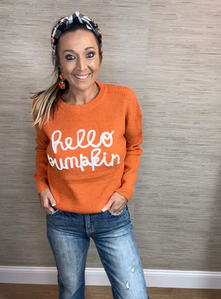 Hello Pumpkin Sweater