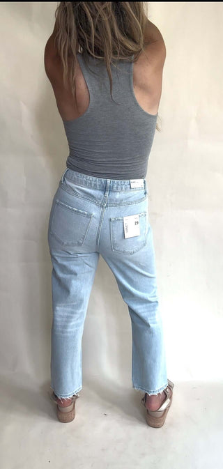 Super High Rise Distressed Ankle Jean - Dear Gigi24