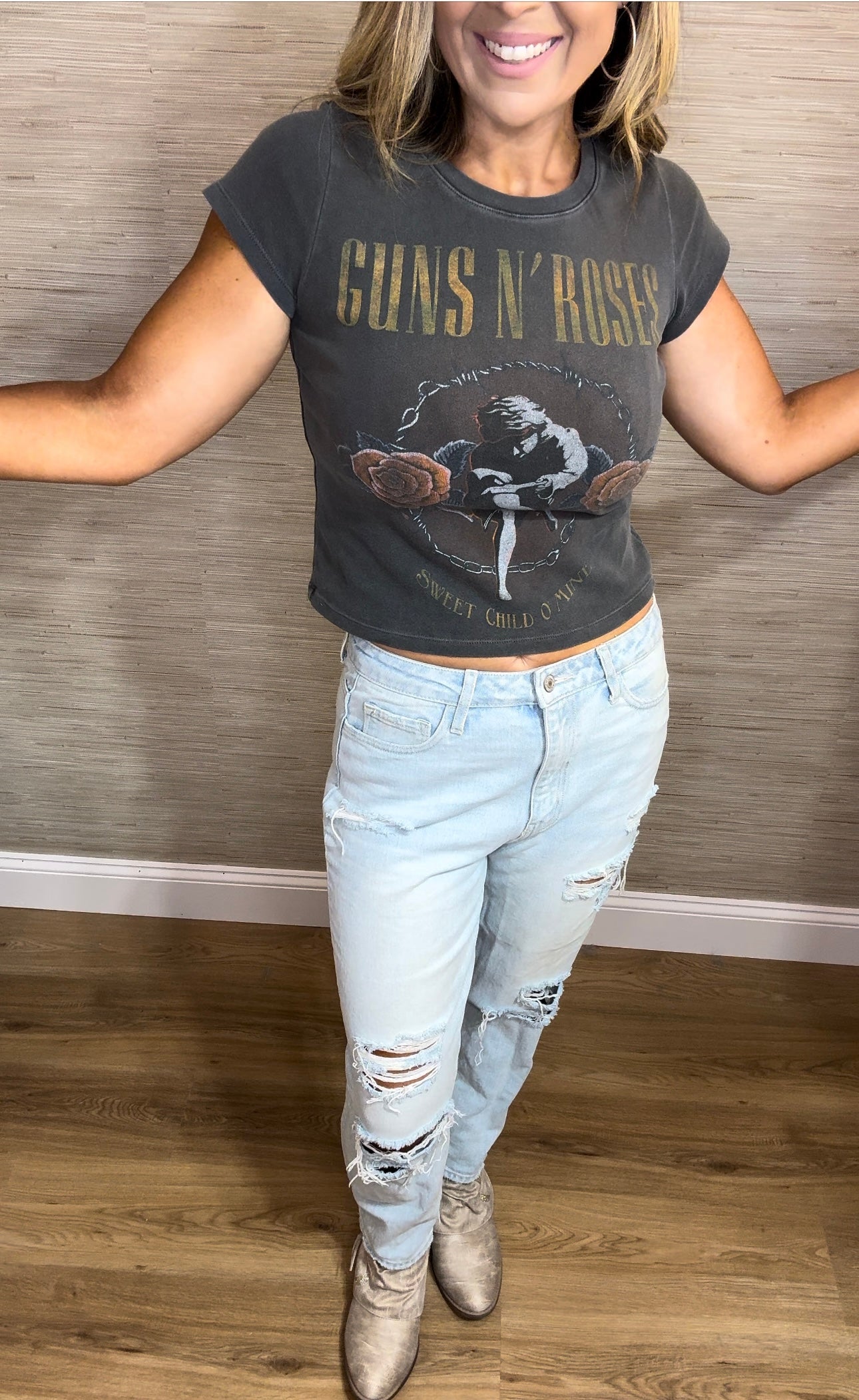 Guns and Roses Baby Tee