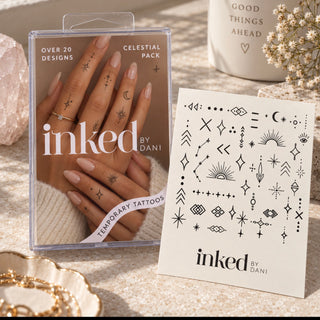 Celestial Dreams Temporary Tattoo Pack