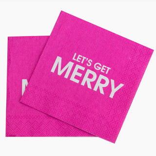 Merry Cocktail Napkins