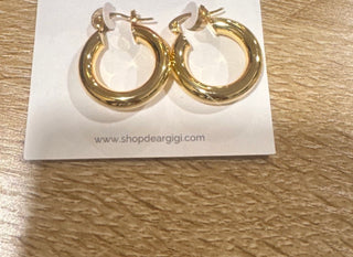 Everyday Luxe Gold Hoops