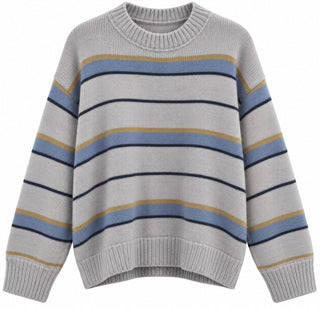 Sunday Stroll Striped Sweater - Dear GigiS
