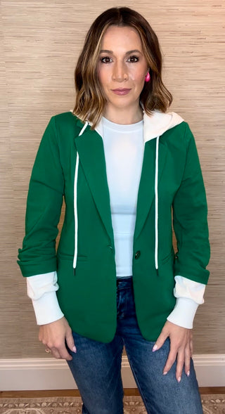 Terry Blazer with hood