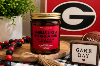 Smells Like a Georgia Win Candle – Sea Salt & Orchids (9 oz)