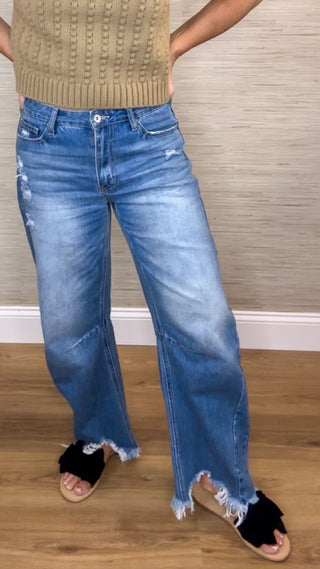 Gigi Barrel Denim