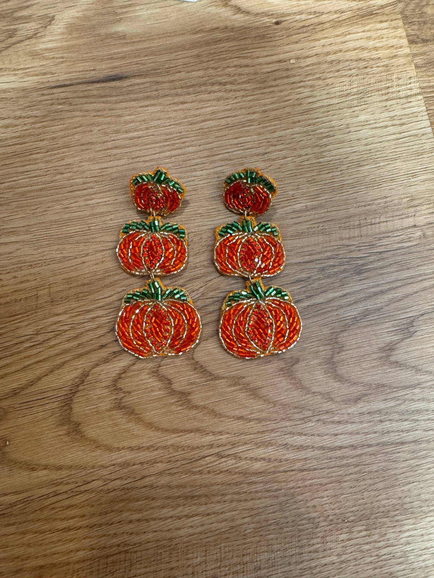 Pumpkin Earrings