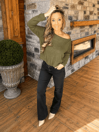 Jade Sweater – Green & Black Sheer Knit - Dear GigiSBlack