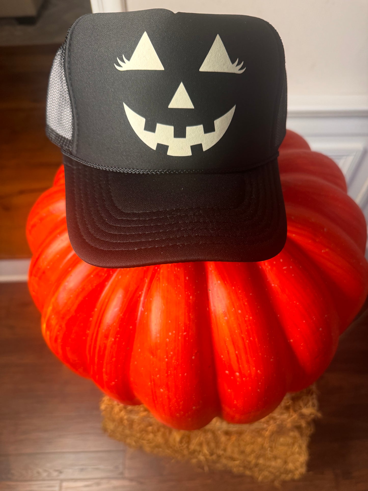 Glow in the Dark Pumpkin Hat