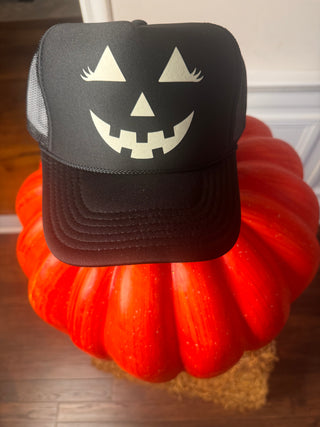 Glow in the Dark Pumpkin Hat