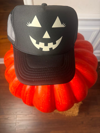 Glow in the Dark Pumpkin Hat