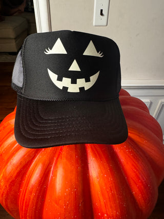 Glow in the Dark Pumpkin Hat