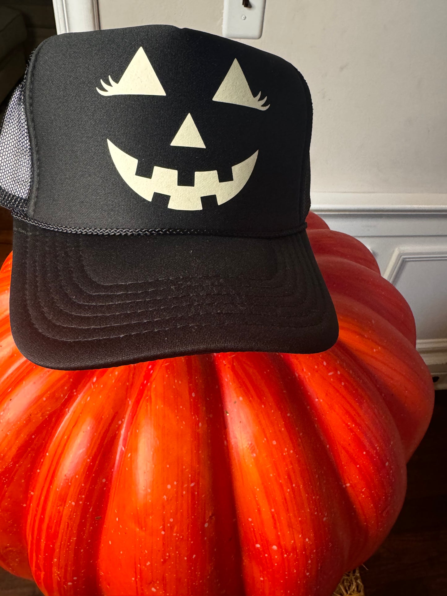 Glow in the Dark Pumpkin Hat