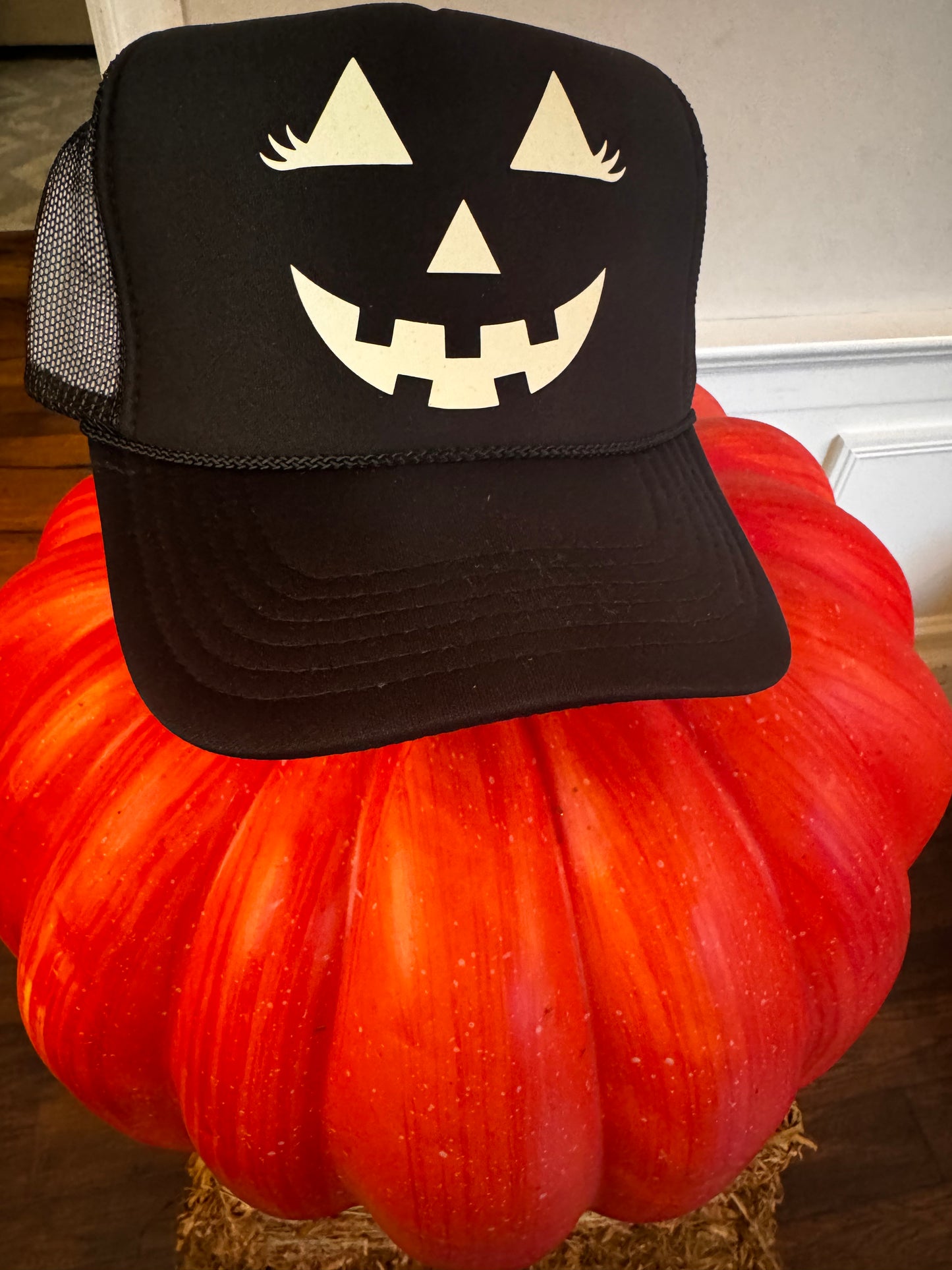 Glow in the Dark Pumpkin Hat