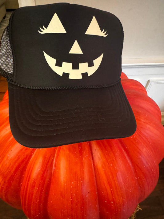 Glow in the Dark Pumpkin Hat