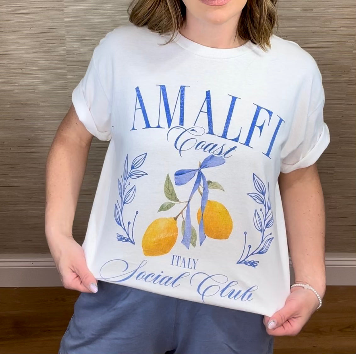 Amalfi Coast Oversized Shirt