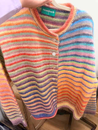 The Sunset Stripe Cardigan