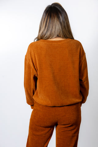 Relaxed Ribbed Corduroy Set