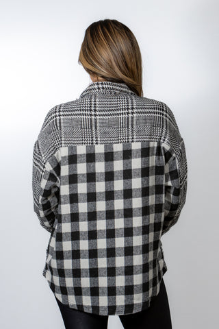 Gingham Shacket